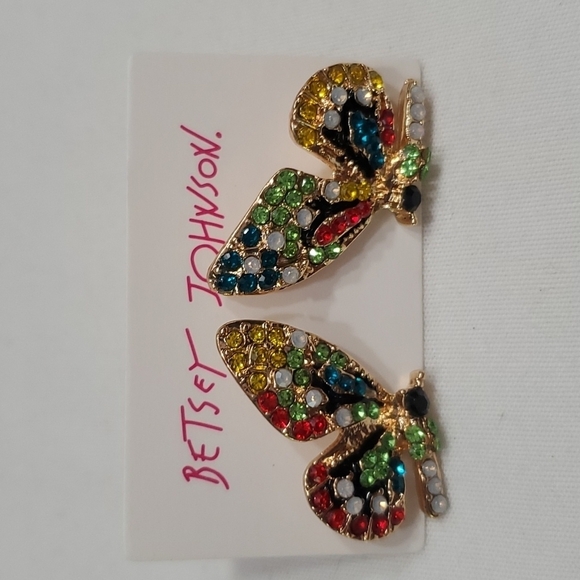 BETSEY JOHNSON EARRINGS - Picture 2 of 3
